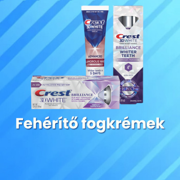 Fehérítő fogkrémek - Crest Fehérítő fogkrémek - Crest