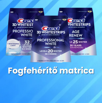 Fogfehérítő matrica Fogfehérítő matrica