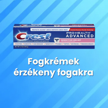 Fogkrémek az érzékeny fogakra Fogkrémek az érzékeny fogakra