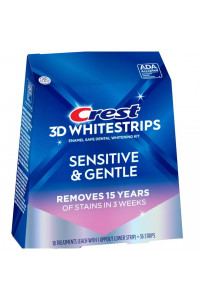 Crest Whitestrips SENSITIVE & GENTLE fogfehérítő matrica – érzékeny fogakra Crest Whitestrips SENSITIVE & GENTLE fogfehérítő matrica – érzékeny fogakra