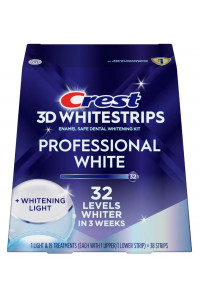 Crest 3D PROFESSIONAL White + fogfehérítő LED LIGHT lámpával Crest 3D PROFESSIONAL White + fogfehérítő LED LIGHT lámpával