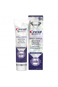 Crest 3D White BRILLIANCE PRO Enamel Protect fehérítő fogkrém - Large size Crest 3D White BRILLIANCE PRO Enamel Protect fehérítő fogkrém - Large size