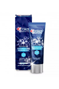 Crest 3D White ADVANCED 2,5% Hydrogen Peroxide Fresh Mint fehérítő fogkrém Crest 3D White ADVANCED 2,5% Hydrogen Peroxide Fresh Mint fehérítő fogkrém