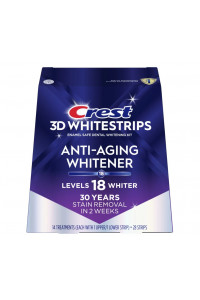 Crest 3D Whitestrips ANTI-AGING WHITENER fogfehérítő matrica Crest 3D Whitestrips ANTI-AGING WHITENER fogfehérítő matrica