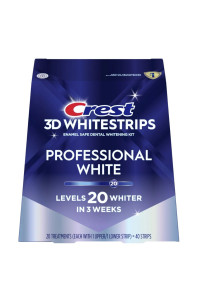 Crest 3D Whitestrips PROFESSIONAL WHITE fogfehérítő matrica Crest 3D Whitestrips PROFESSIONAL WHITE fogfehérítő matrica