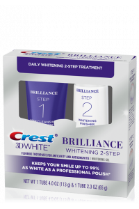 Crest BRILLIANCE fogfehérítő gél és fogkrém Crest BRILLIANCE fogfehérítő gél és fogkrém