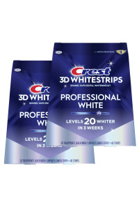 Előnyös dupla csomagolásos Crest 3D Whitestrips PROFESSIONAL WHITE Előnyös dupla csomagolásos Crest 3D Whitestrips PROFESSIONAL WHITE