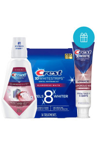 Crest 3D Glamorous White Előnyös termékcsomag Crest 3D Glamorous White Előnyös termékcsomag